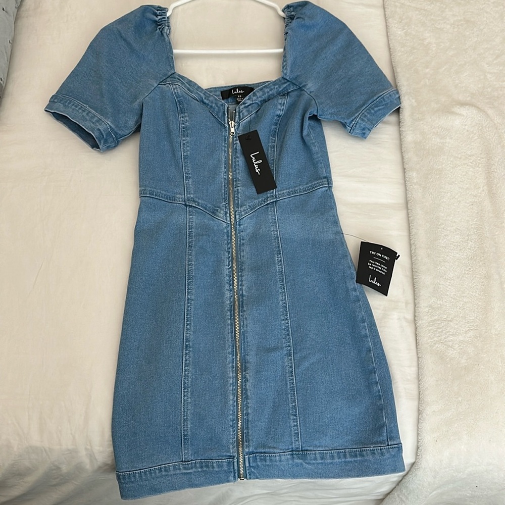Denim dress